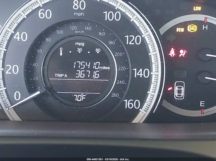 2013 HONDA ACCORD EX-L V-6