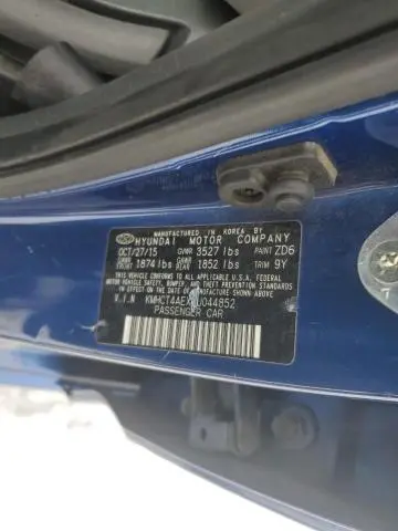 2016 HYUNDAI ACCENT SE  