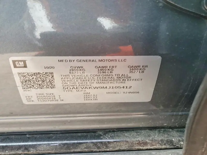 2021 BUICK ENCLAVE ESSENCE  