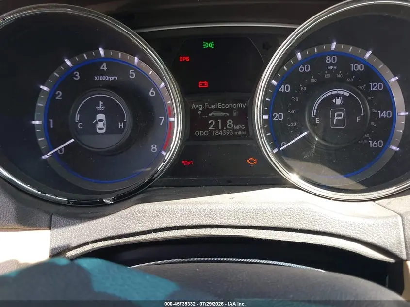2013 HYUNDAI SONATA GLS