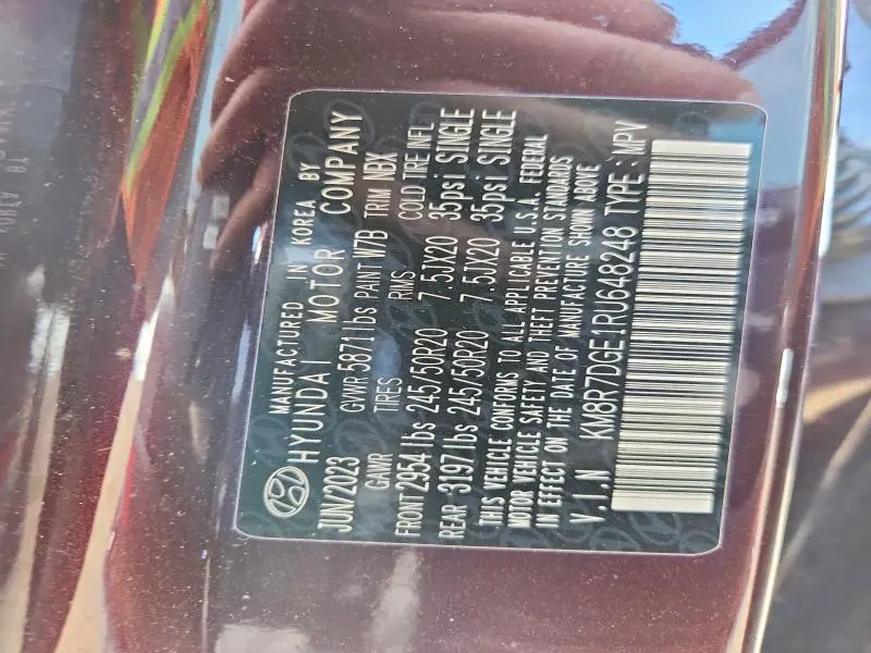 2024 HYUNDAI PALISADE CALLIGRAPHY  