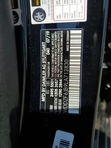 2020 MERCEDES-BENZ E 450 4MATIC  