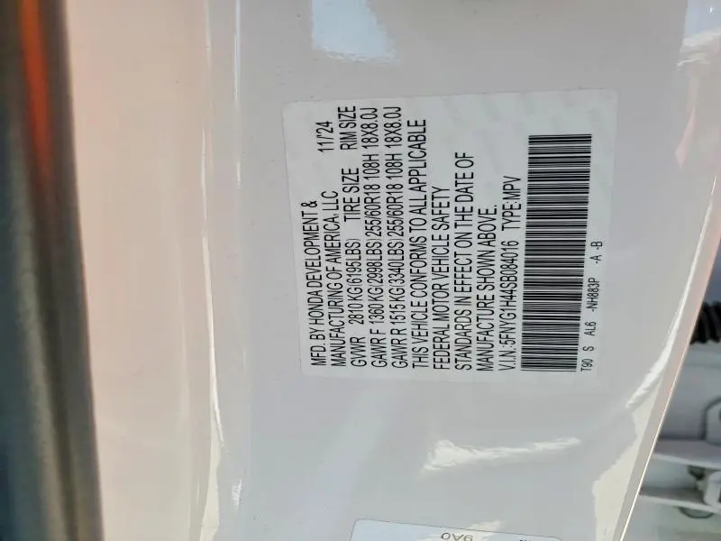 2025 HONDA PILOT EXL  