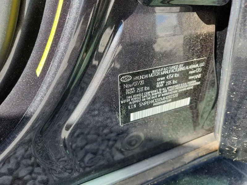2021 HYUNDAI SONATA LIMITED  