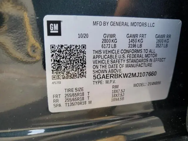 2021 BUICK ENCLAVE ESSENCE  