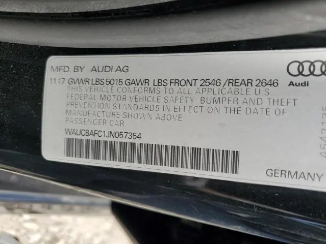 2018 AUDI A6 PREMIUM  