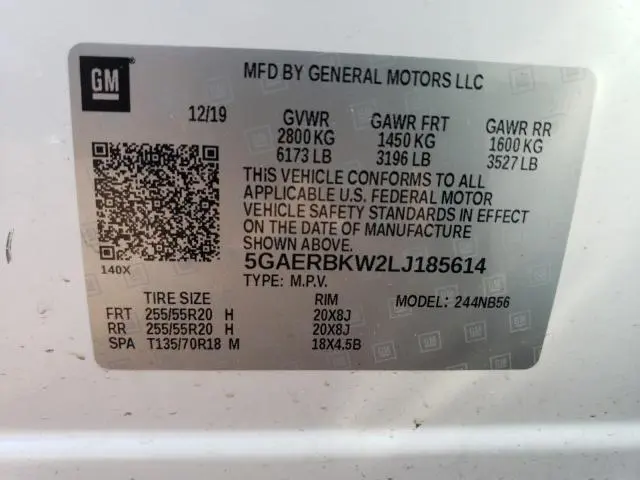 2020 BUICK ENCLAVE ESSENCE  
