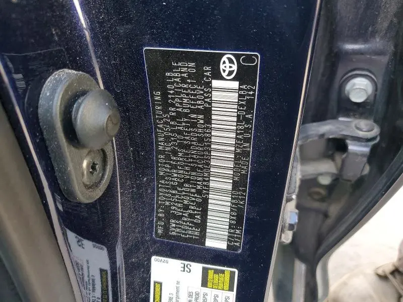 2025 TOYOTA COROLLA LE  