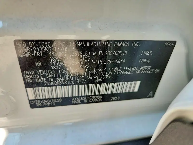 2026 TOYOTA RAV4 XLE PREMIUM  