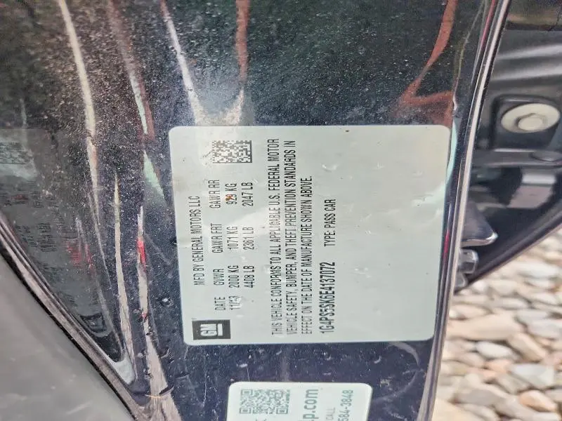 2014 BUICK VERANO   