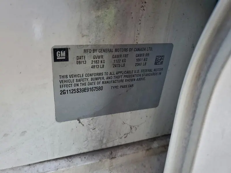 2014 CHEVROLET IMPALA LT  