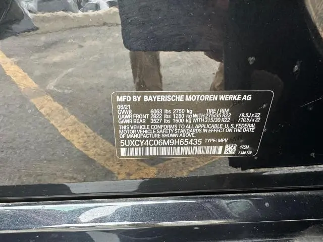 2021 BMW X6 SDRIVE 40I  