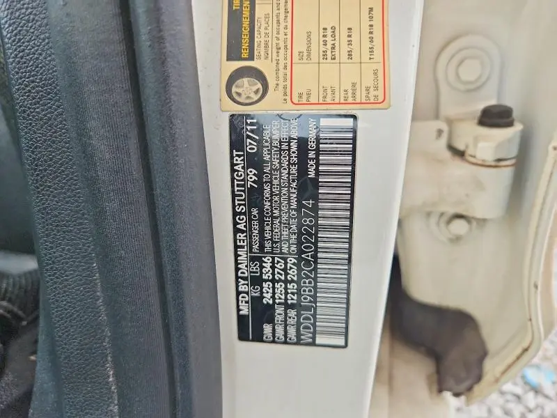 2012 MERCEDES-BENZ CLS 550 4MATIC  