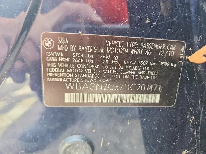 2011 BMW 535 GT  