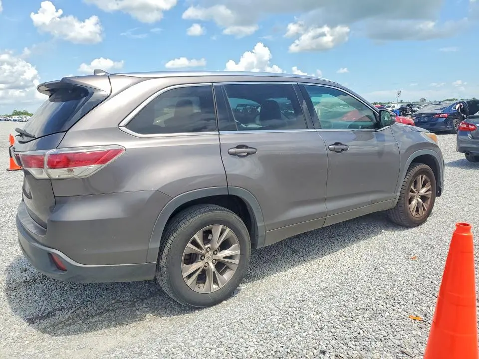 2015 TOYOTA HIGHLANDER XLE  