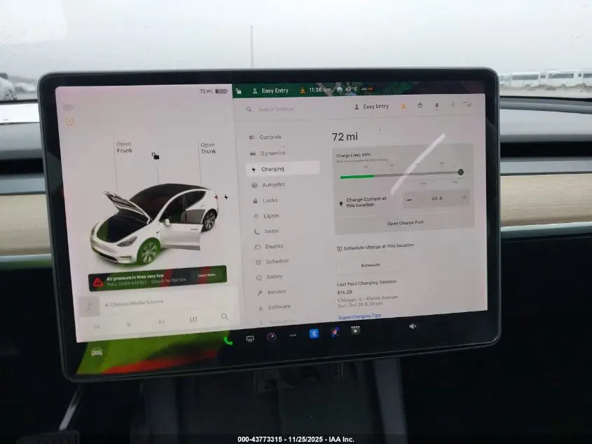 2021 TESLA MODEL Y LONG RANGE DUAL MOTOR ALL-WHEEL DRIVE