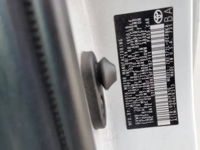 2015 TOYOTA COROLLA L