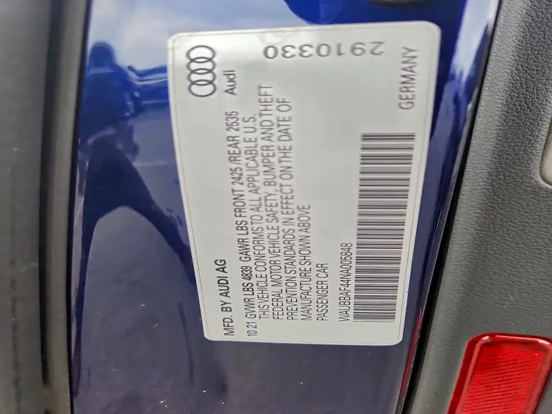 2022 AUDI A4 PREMIUM PLUS 40  