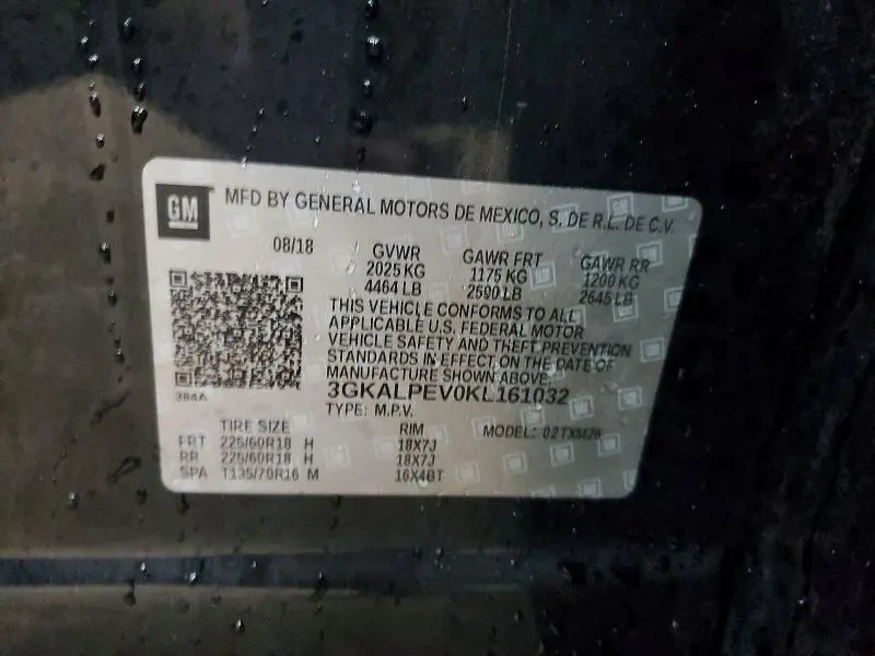 2019 GMC TERRAIN SLT  