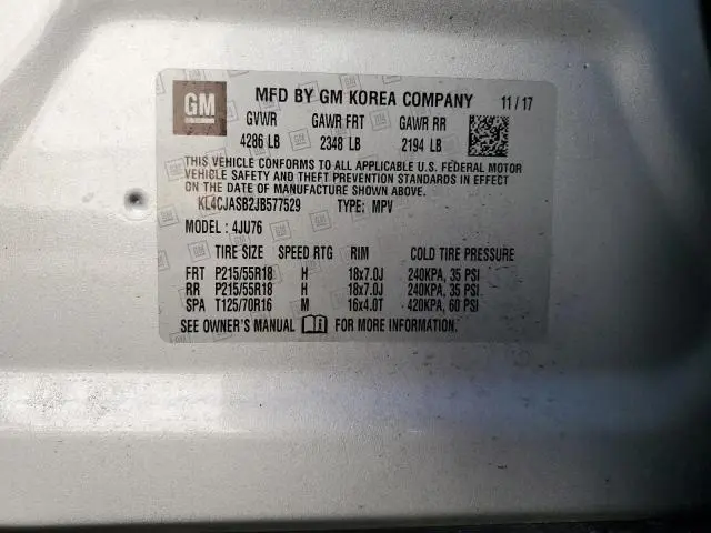 2018 BUICK ENCORE PREFERRED  