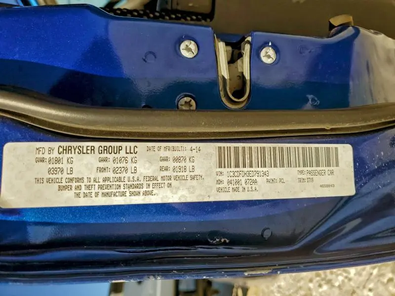 2014 DODGE DART SE AERO  