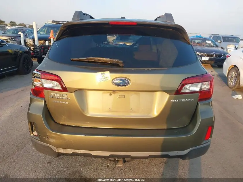 2015 SUBARU OUTBACK 2.5I PREMIUM