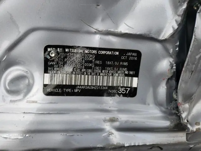 2017 MITSUBISHI OUTLANDER SPORT ES