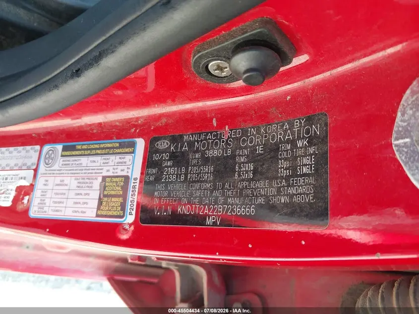 2011 KIA SOUL +