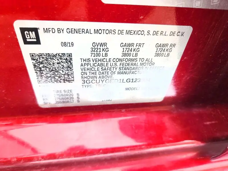 2020 CHEVROLET SILVERADO K1500 LTZ  