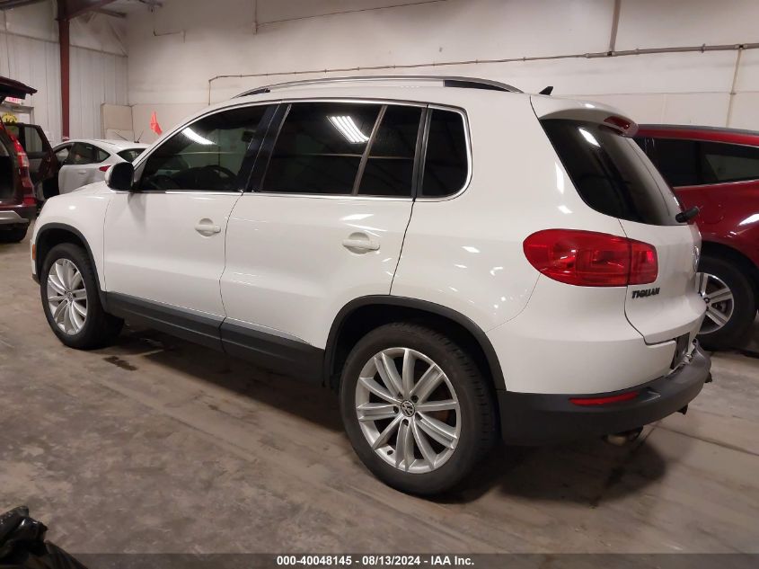 2012 VOLKSWAGEN TIGUAN SE