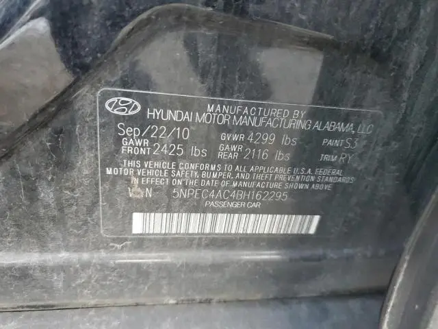 2011 HYUNDAI SONATA SE