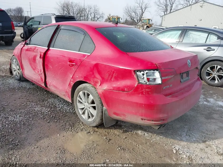 2015 VOLKSWAGEN JETTA 2.0L TDI SE