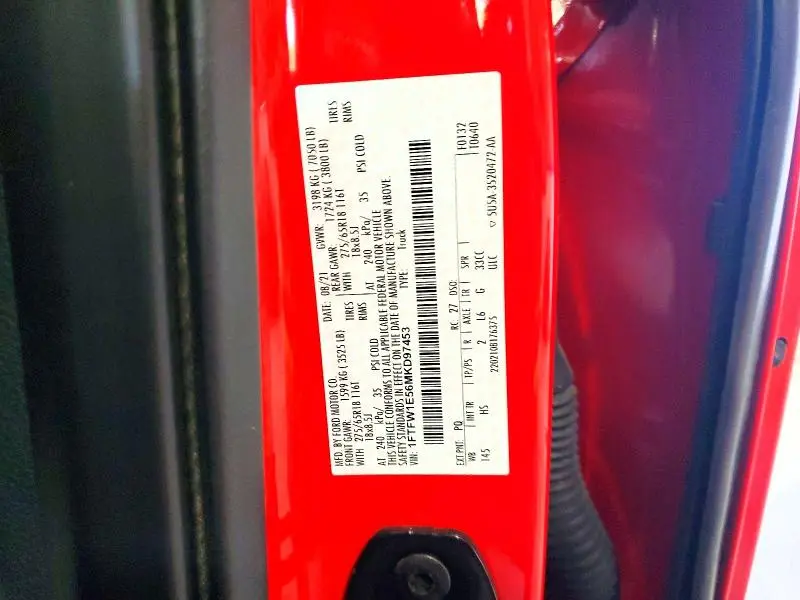 2021 FORD F150 SUPERCREW  