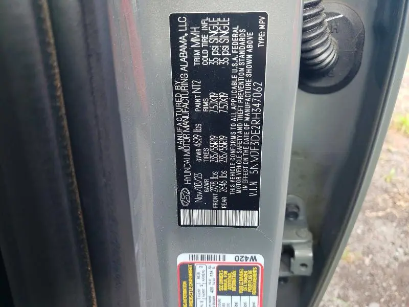 2024 HYUNDAI TUCSON SEL  