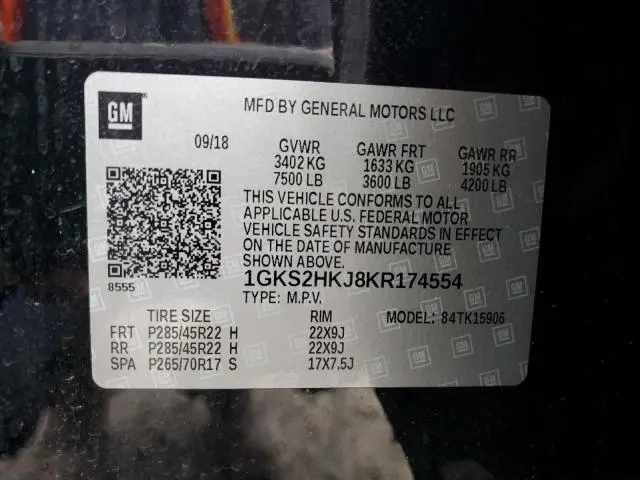 2019 GMC YUKON XL DENALI  