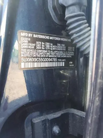 2016 BMW X3 XDRIVE28I  