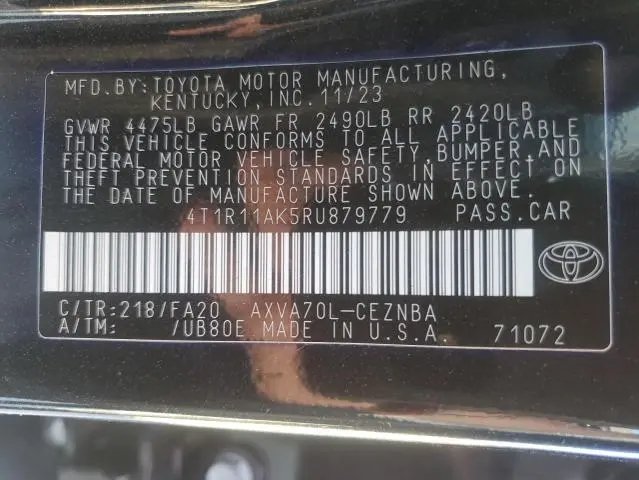 2024 TOYOTA CAMRY LE  