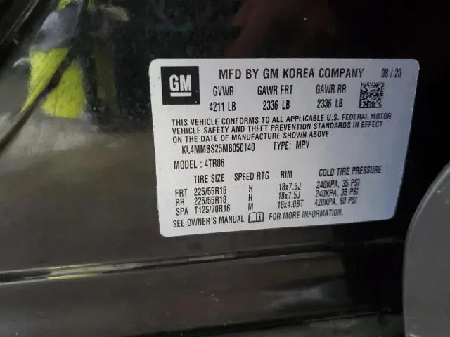 2021 BUICK ENCORE GX PREFERRED  