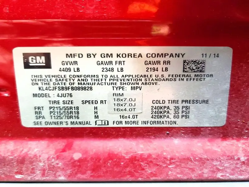 2015 BUICK ENCORE CONVENIENCE  