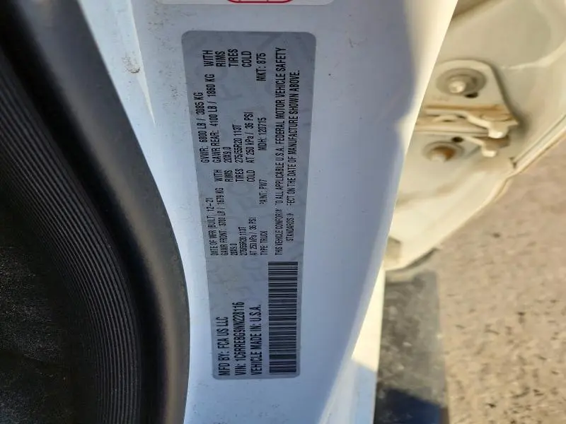 2022 RAM 1500 BIG HORN  