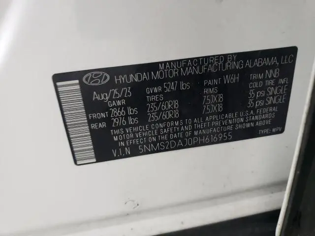 2023 HYUNDAI SANTA FE SEL  