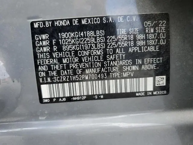 2023 HONDA HR-V SPORT  