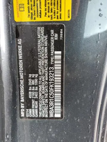 2015 BMW 435 I  