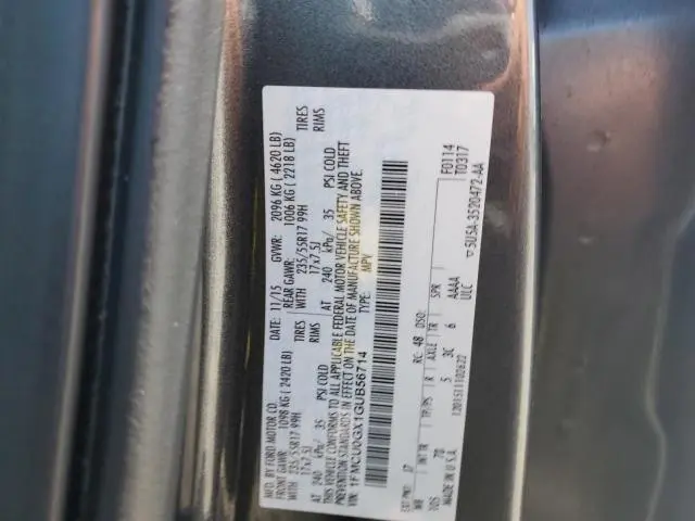 2016 FORD ESCAPE SE  