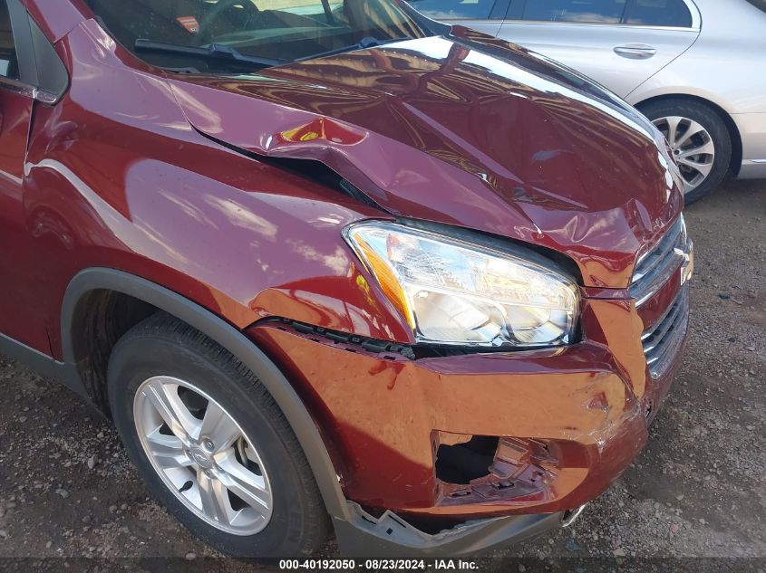 2016 CHEVROLET TRAX LT