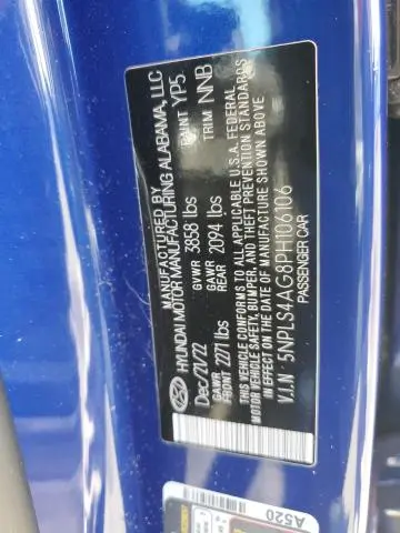 2023 HYUNDAI ELANTRA SEL  