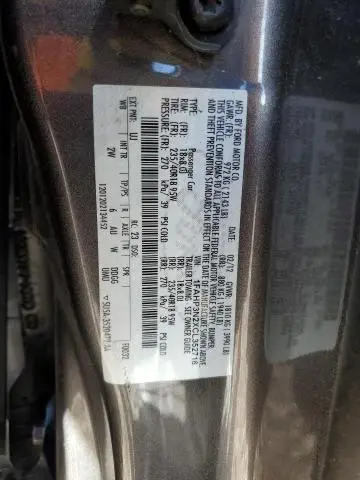 2012 FORD FOCUS TITANIUM  