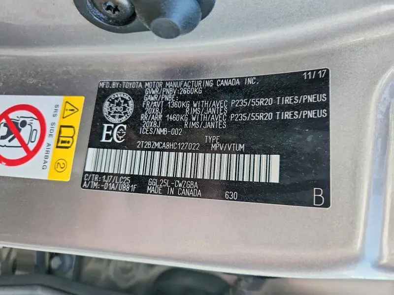 2017 LEXUS RX 350 BASE  