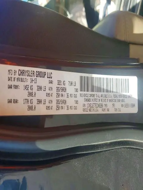 2014 DODGE DURANGO CITADEL  