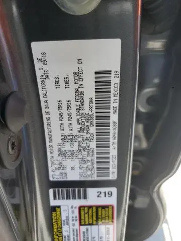 2019 TOYOTA TACOMA DOUBLE CAB  